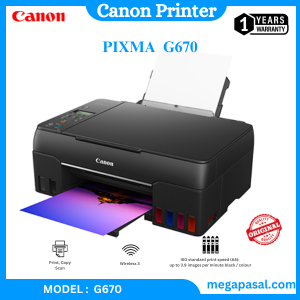 Canon Pixma G670 - Wireless Printer