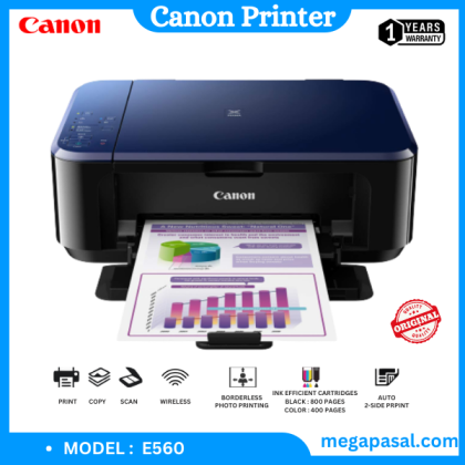 Canon E560 Printer – Wireless
