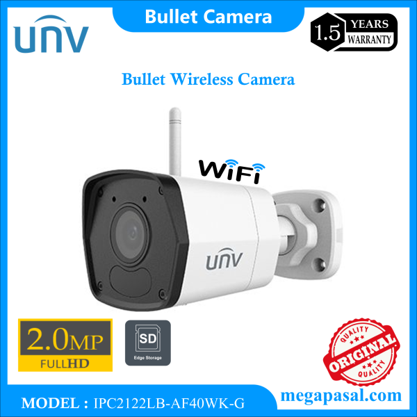 2 MP WIFI Bullet Wireless Camera IPC2122LB-AF40WK-G