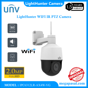 2MP LightHunter WIFI IR PTZ Camera IPC6312LR-AX4W-VG