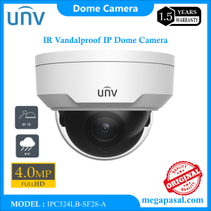4 MP IR Vandalproof IP Dome Camera IPC324LB-SF28-A