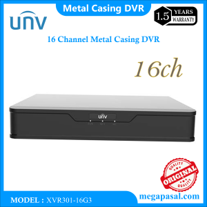 16 Channel Metal Casing DVR XVR301-16G3